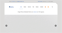 Desktop Screenshot of notariadoblado.com